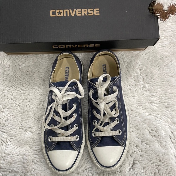 Converse Chuck Taylor All Star Navy Blue- Size 4 Men 6 Women - Picture 3 of 14